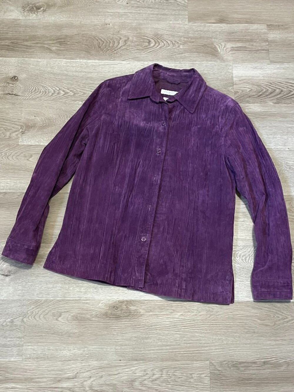 Purple Leather Jacket